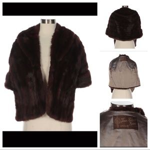Mahogany Squirrel Fine Fur Stole